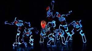 Amazing Tron Dance performed by Wrecking Orchestra