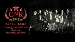 GUNS N ROSES RETURN TO ROCK ABU DHABI