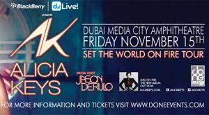 WIN 2 TICKETS FOR ALICIA KEYS CONCERT Friday Nov. 15th