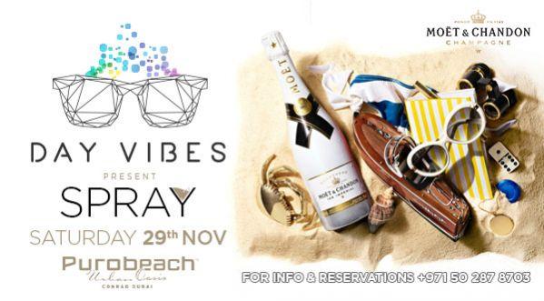 DAY VIBES - POOL PARTY - EVERY SATURDAY AT PURO BEACH - CONRAD DUBAI