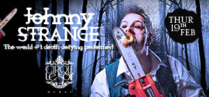 Johnny Strange @cirquelesoirdxb