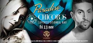 Paradiso at Cavalli Fri 13 Nov