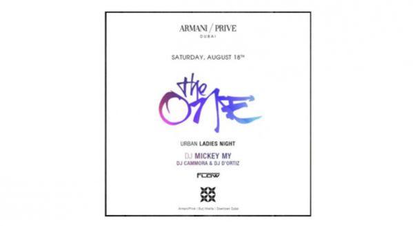 THE ONE | URBAN LADIES NIGHT - Open bar for the ladies