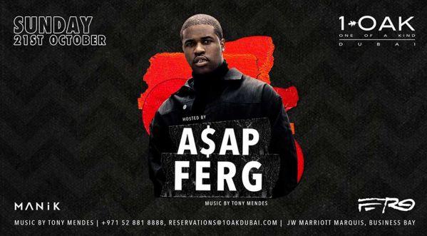 A$AP FERG at 1 Oak!