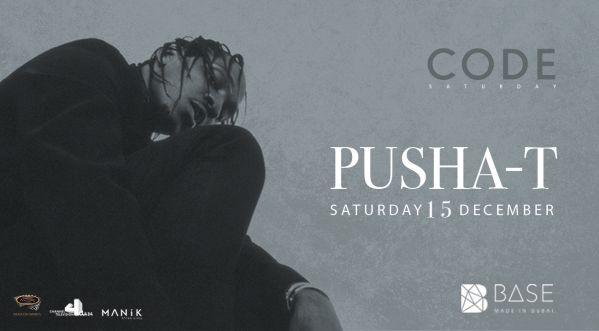 King Push a.k.a Pusha T at Base Dubai Dec. 15, 2018