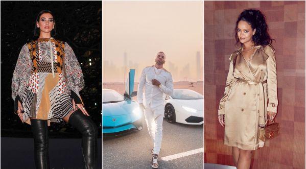RIHANNA, NICKI MINAJ, RONALDO, DUA LIPA, THE WEEKND  WHO ELSE WAS SPOTTED IN THE UAE LAST YEAR?