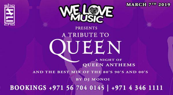 We Love Music : A Tribute to Queen
