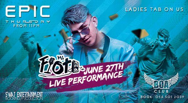 Boa EPIC Thursday feat MC FIOTI June 27, 2019