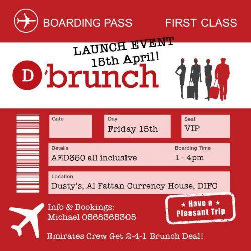 Departures' brunch