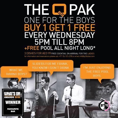 QPak Lads Night
