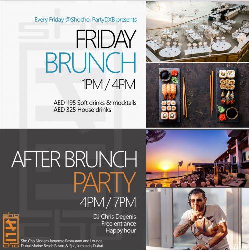 Friday BRUNCH at ShoCho Dubai