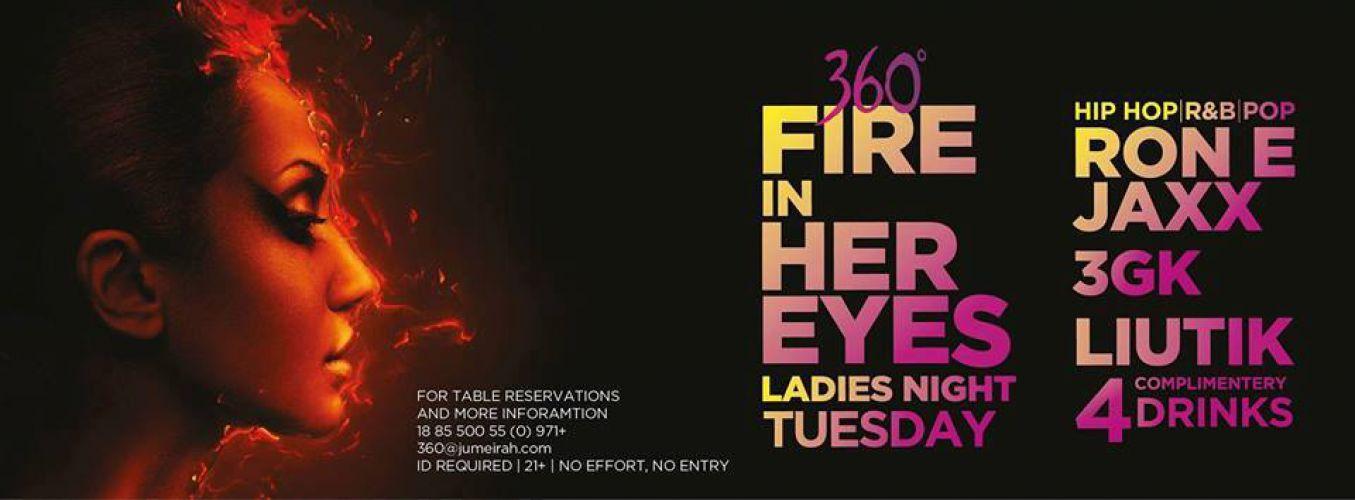 Fire In Her Eyes Ladies Night