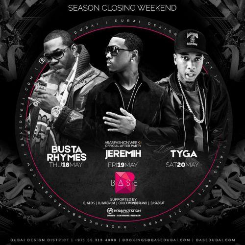 SEASON CLOSING WEEKEND