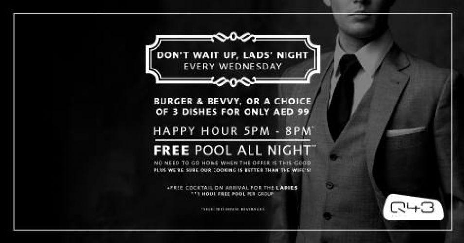 Don't Wait Up Lads' Night