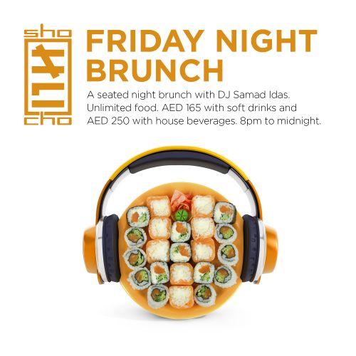 Friday night brunch