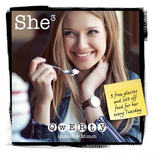 She3 - girls' evening in Qwerty