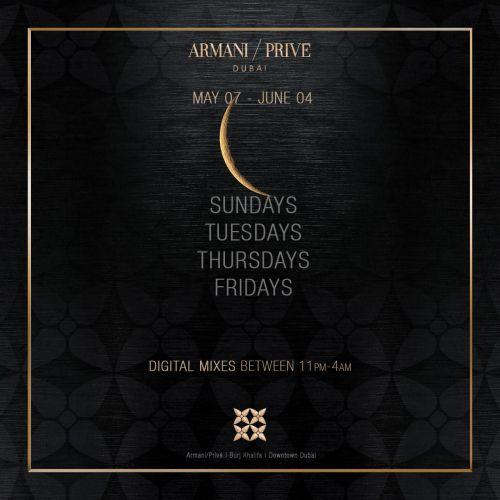 Armani/Privé | May 07th _June 04th