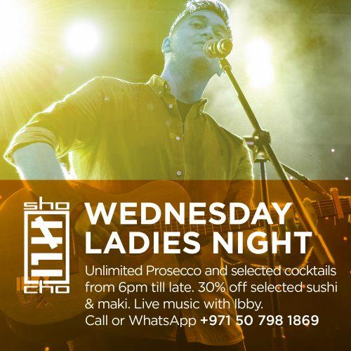 Wednesday ladies Night