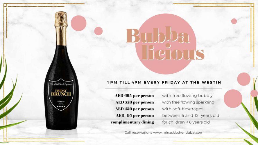Bubbalicious Friday Brunch - New Season