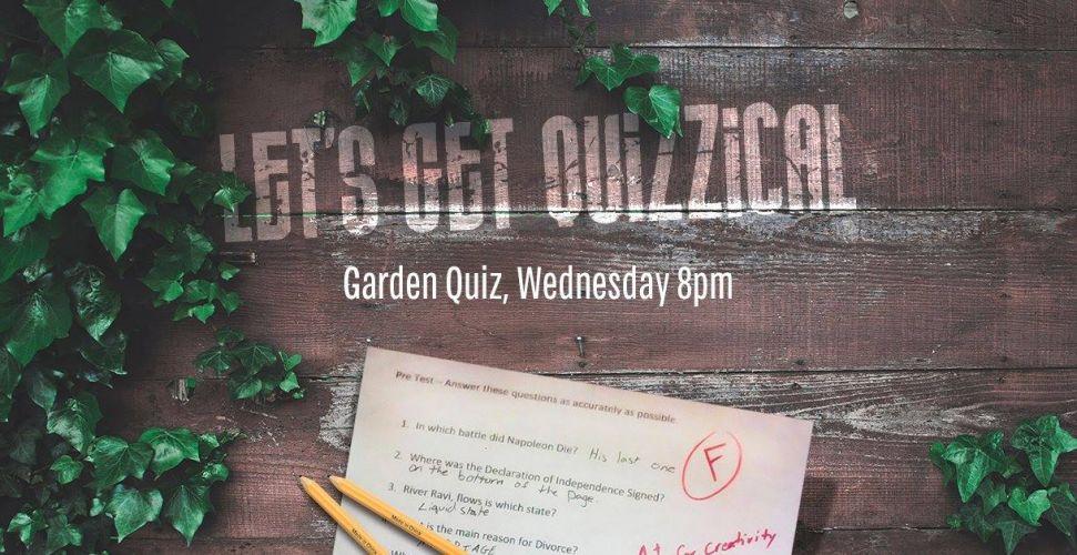 The garden QUIZ at gardenOn8