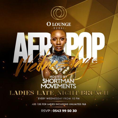 AFROPOP WEDNESDAYS LADIES BRUNCH