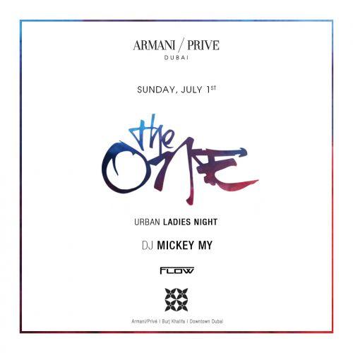 THE ONE | URBAN LADIES NIGHT - Open bar for the ladies