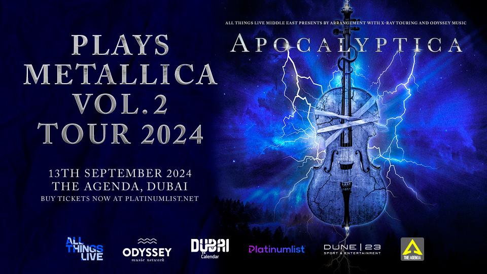 "Apocalyptica Plays Metallica Vol.2" Live in Dubai countdown is on: Exclusive Interview + Kimaera as Support Act