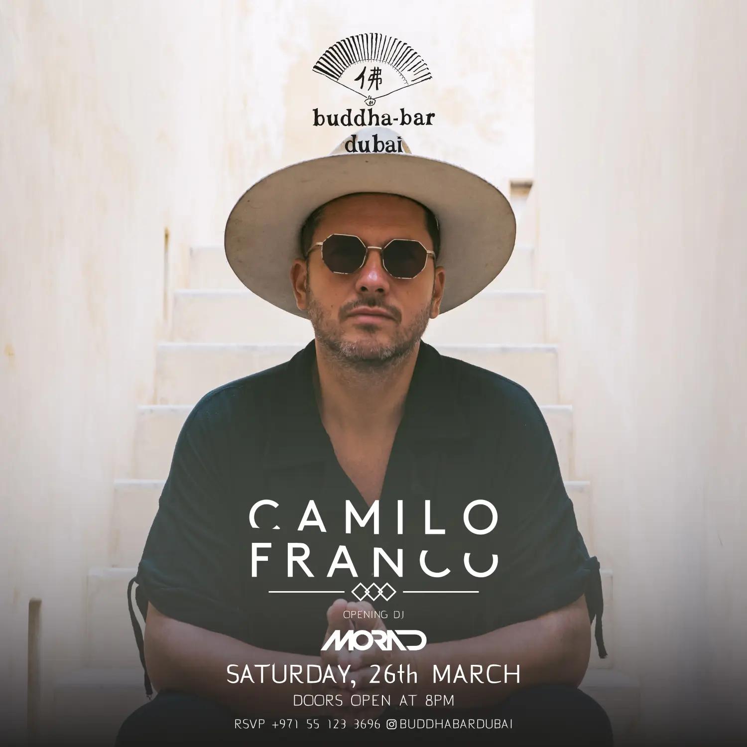 LEGENDARY IBIZA ELECTRONIC MUSIC DJ, CAMILO FRANCO, HEADLINES AT THIS DUBAI HOTSPOT