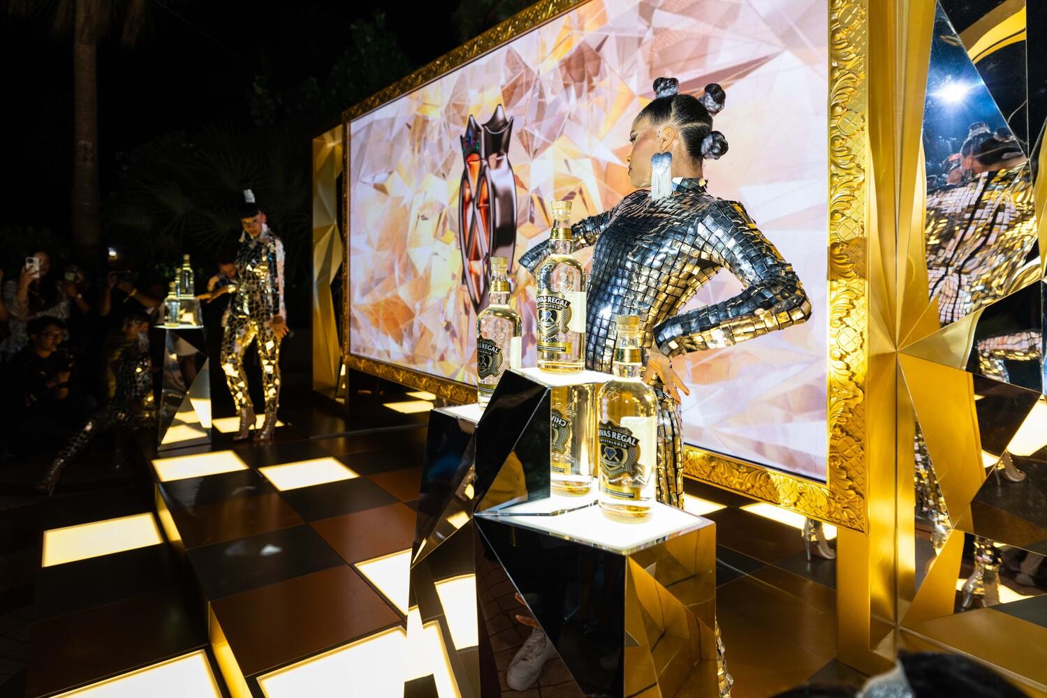 Global Brand Ambassador Charles Leclerc launches Chivas Regal Crystalgold in Dubai