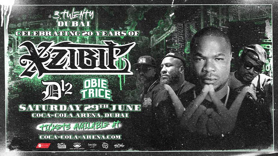 3 Twenty - Xzibit x Obie Trice x D12 Live in Dubai: Hip Hop/Rap Icons at Coca-Cola Arena!