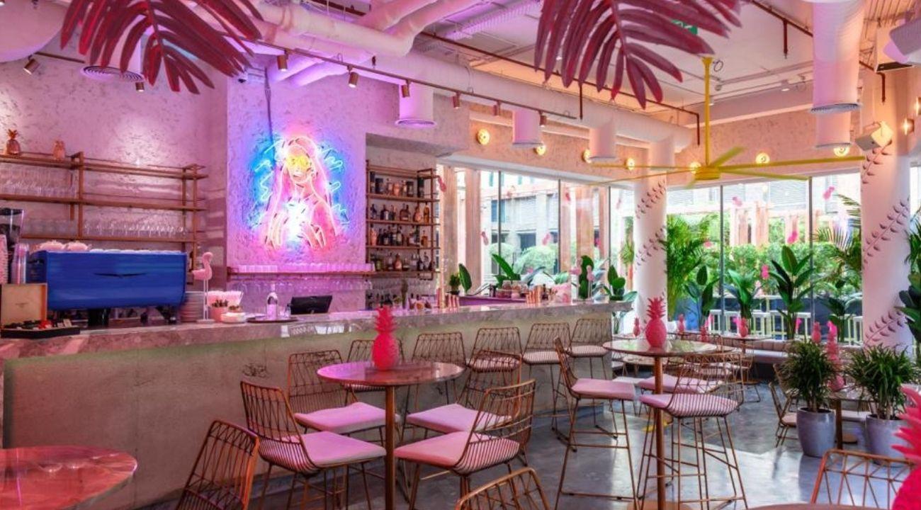 Must Try: Christmas Tree Cocktail at the Love Vibe Cafe DIFC