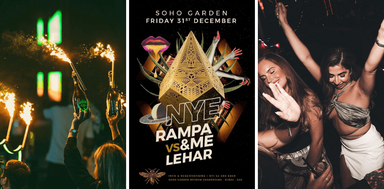 NYE: WORLD-CLASS DJS TO AMP UP NEW YEARS EVE 2022 AT SOHO GARDEN DUBAI