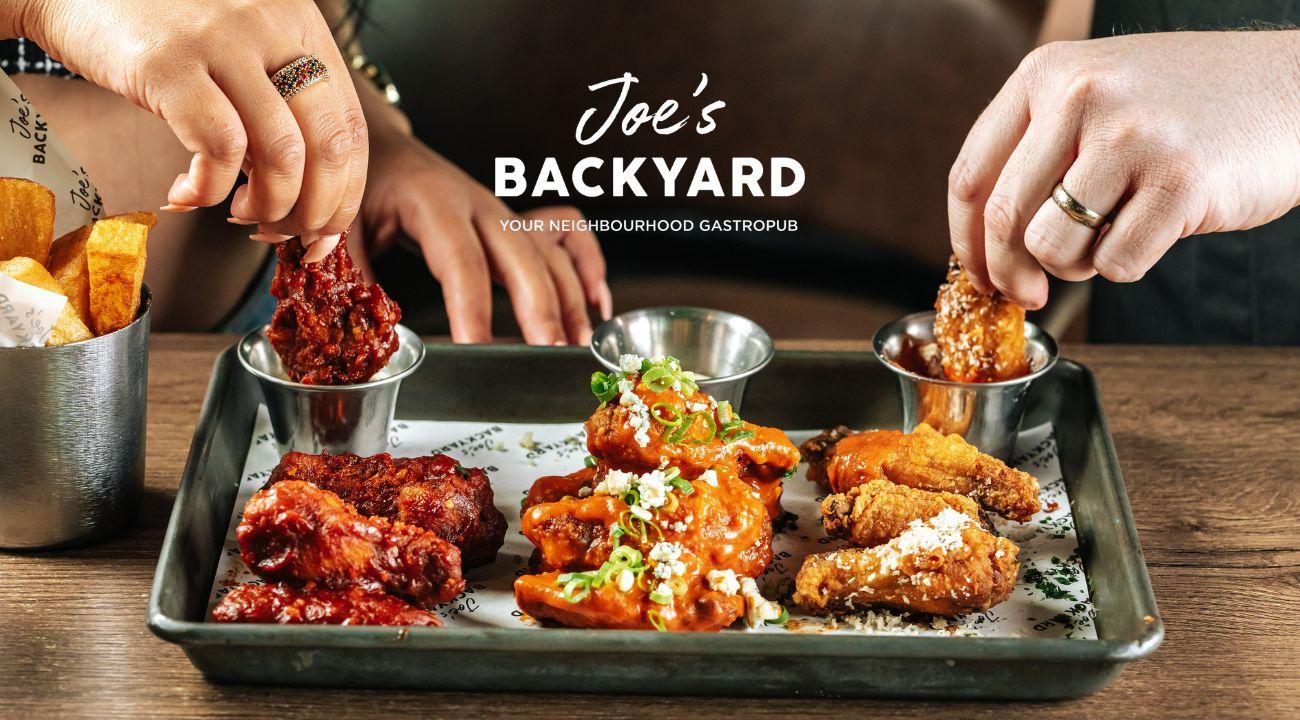 New Lunch Special at Joe's Backyard within the Jumeirah Islands Clubhouse!