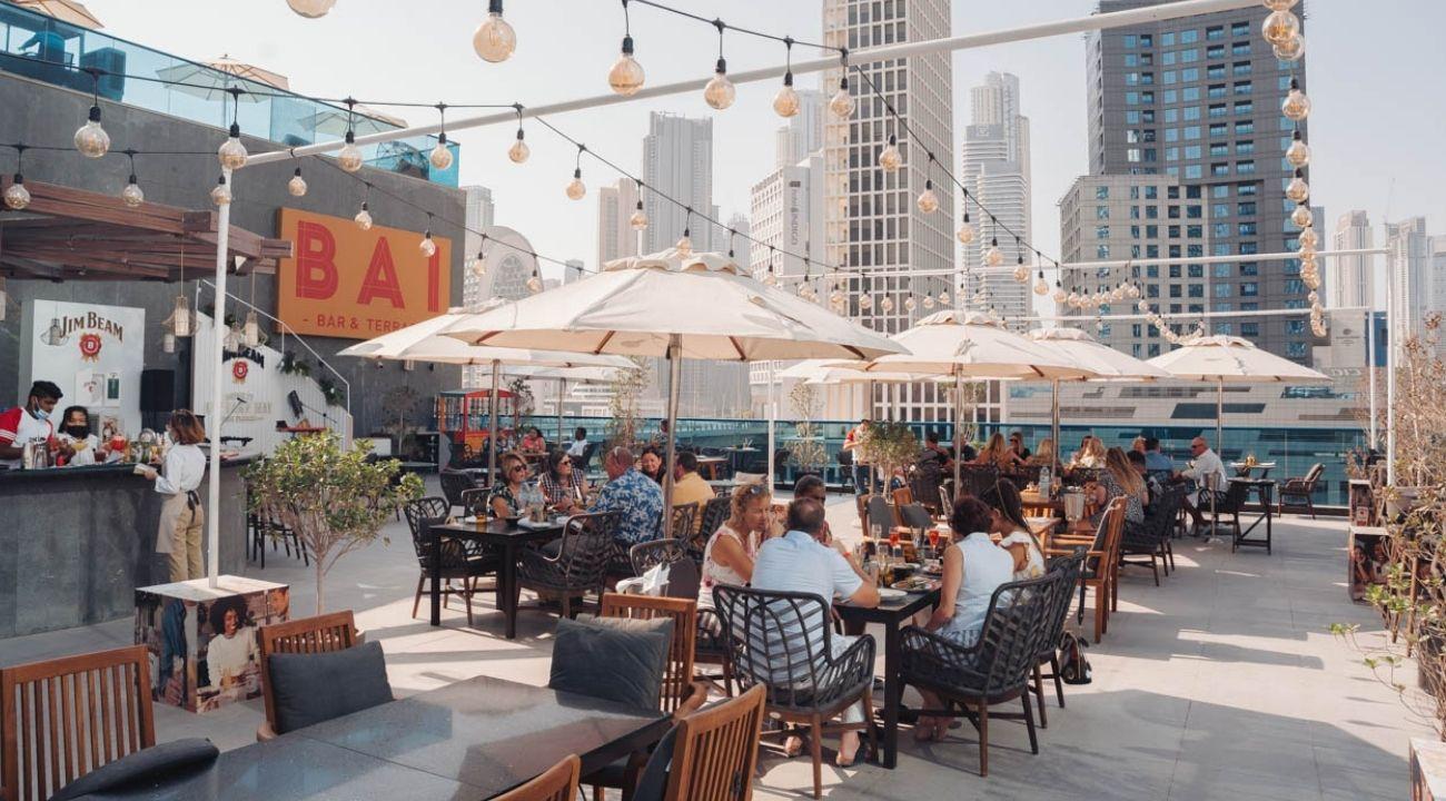 Sunday roast at BAI Bar & Terrace Dubai