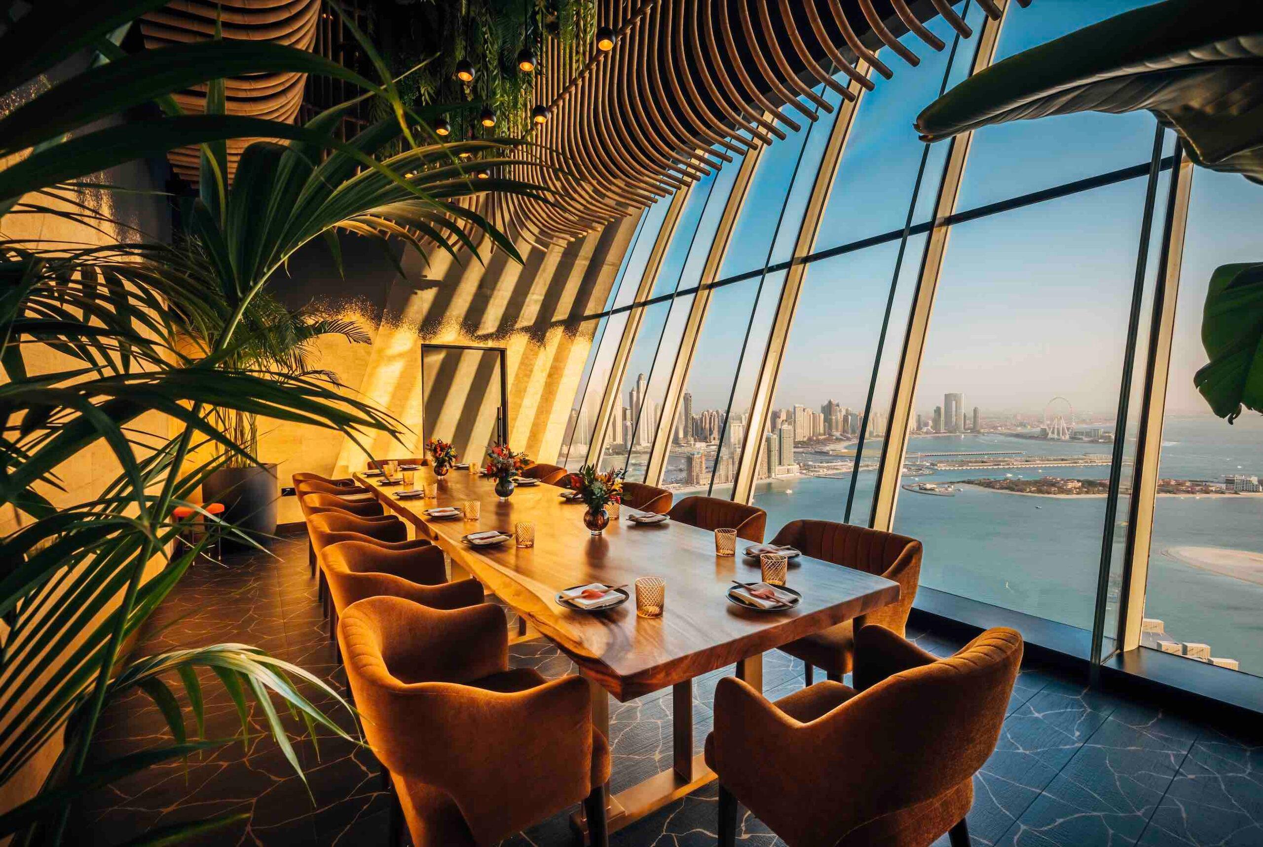 Most beautiful private dining rooms Dubai