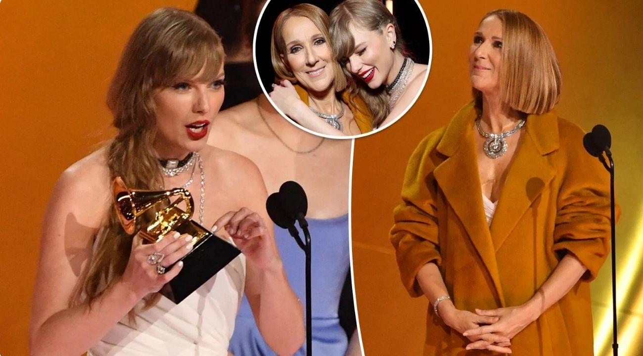Taylor Swift IGNORED Celine Dion at the Grammy Awards 2024