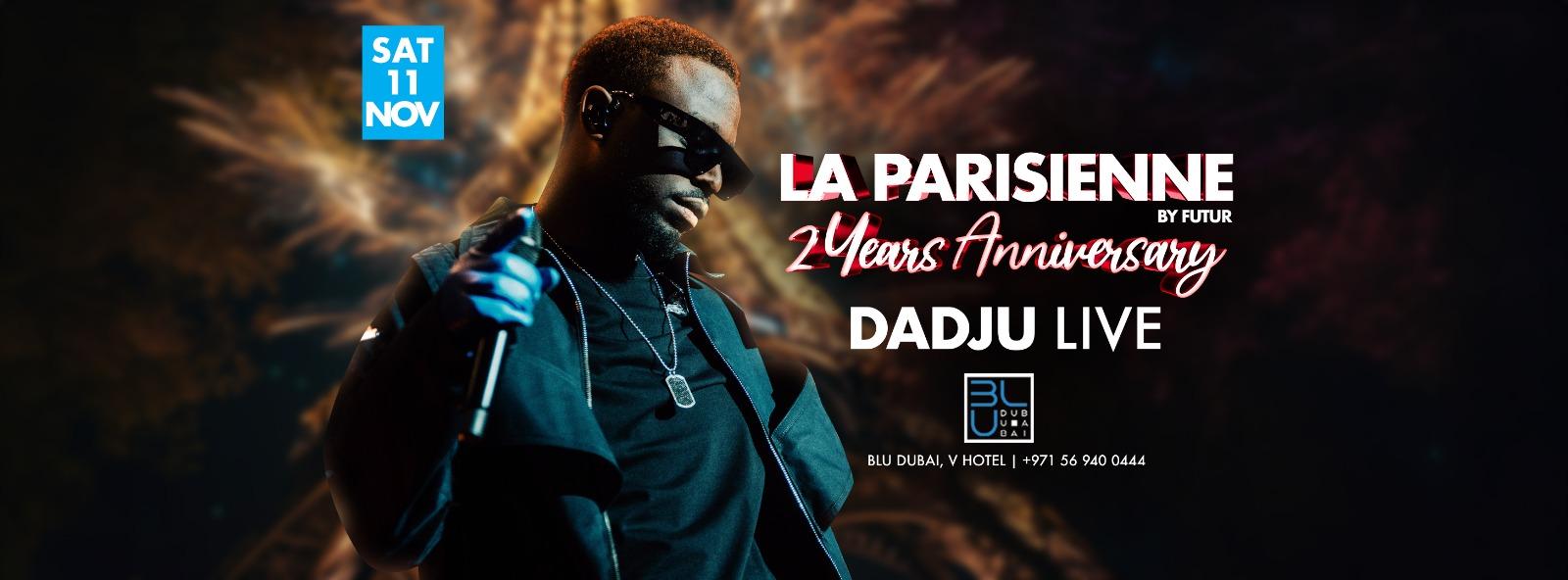 La Parisienne's 2nd Anniversary Bash: Dadju Lights Up BLU Dubai 
