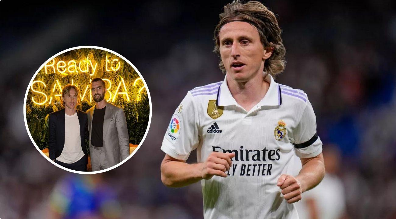 Spotted: Football star Luka Modrić seen at SUSHISAMBA!