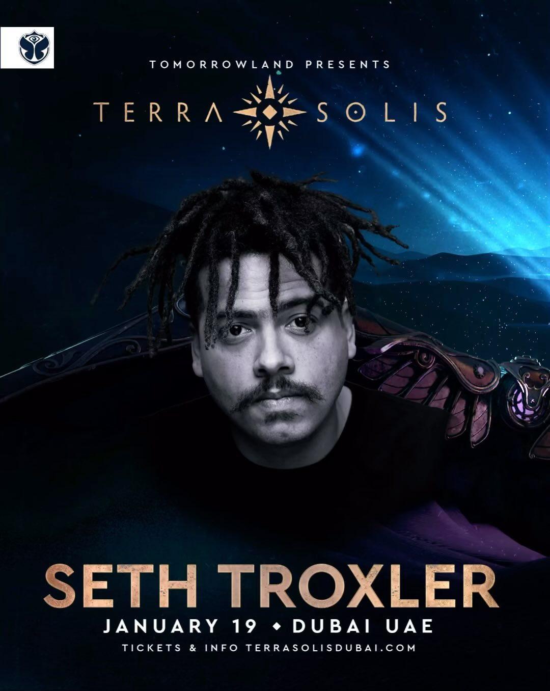 Tomorrowland presents: Seth Troxler at Terra Solis Dubai!