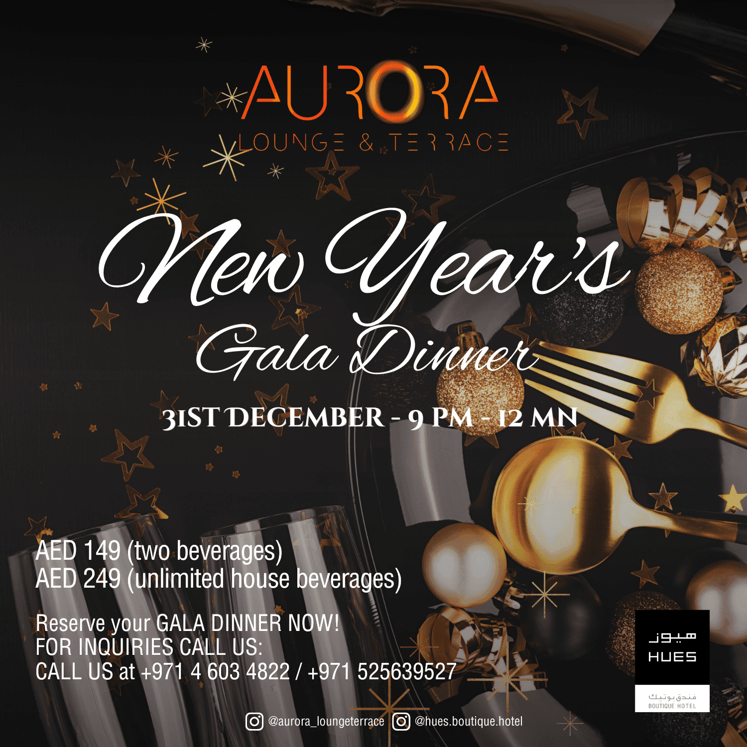 New Year's Gala Dinner