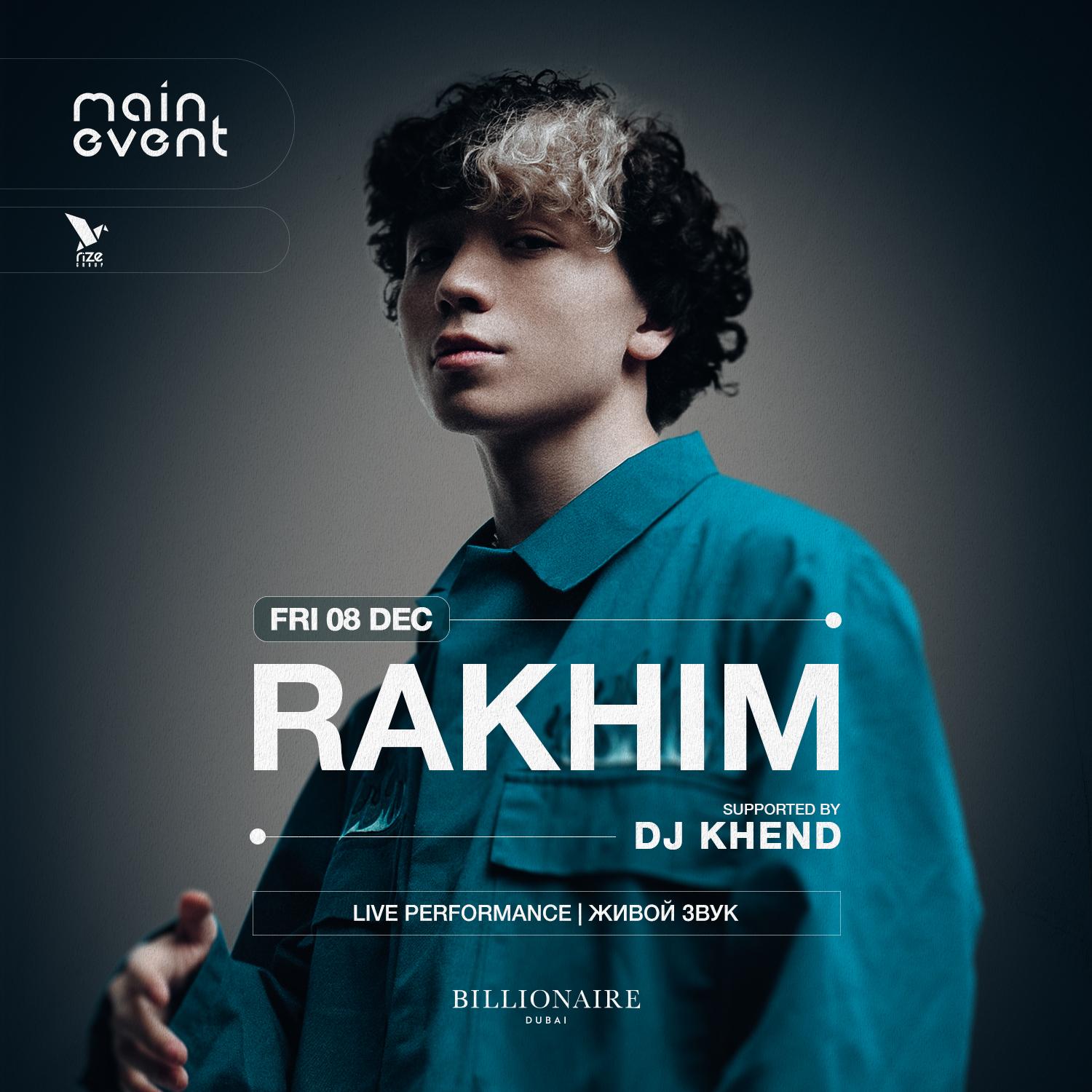 RAKHIM | LIVE PERFORMANCE | 08.12.23