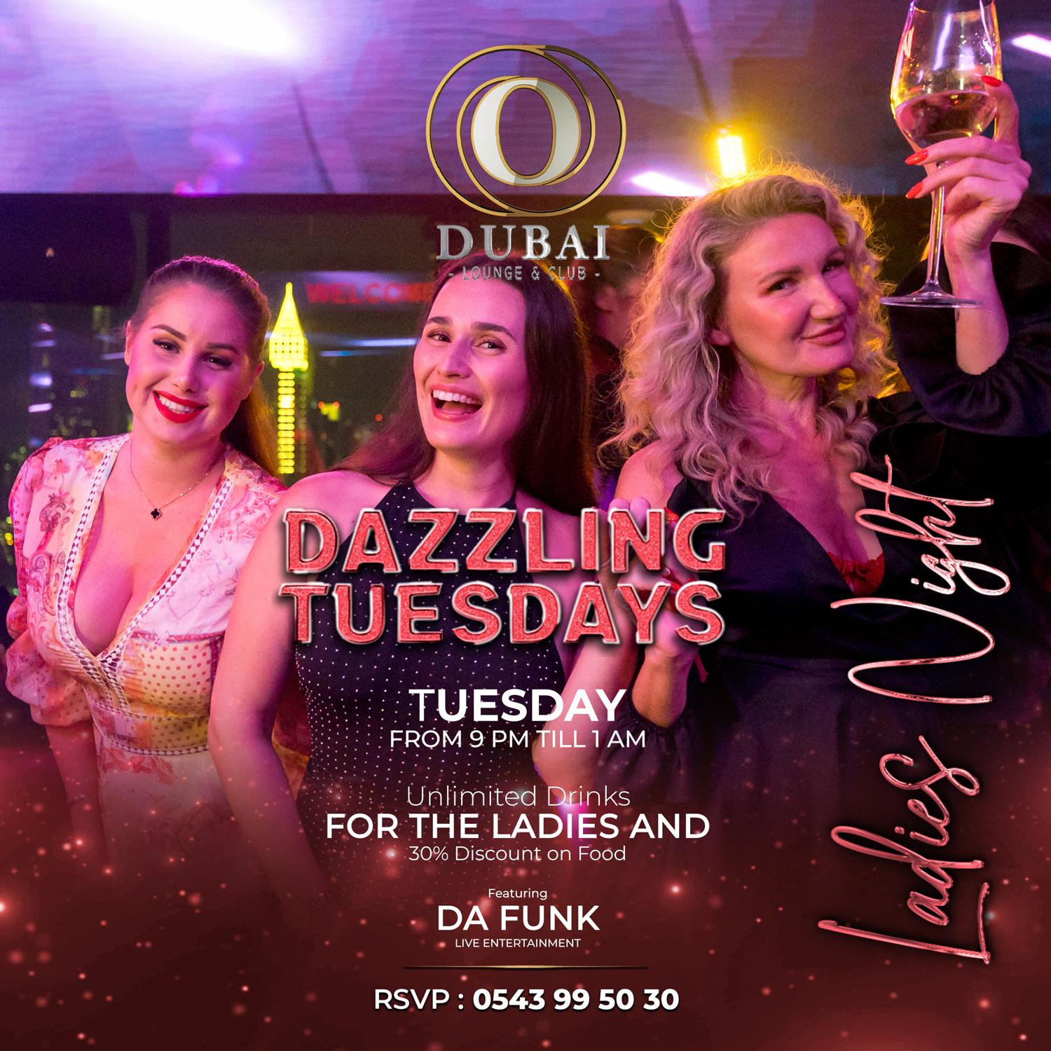 Dazzling Tuesdays - Ladies Night