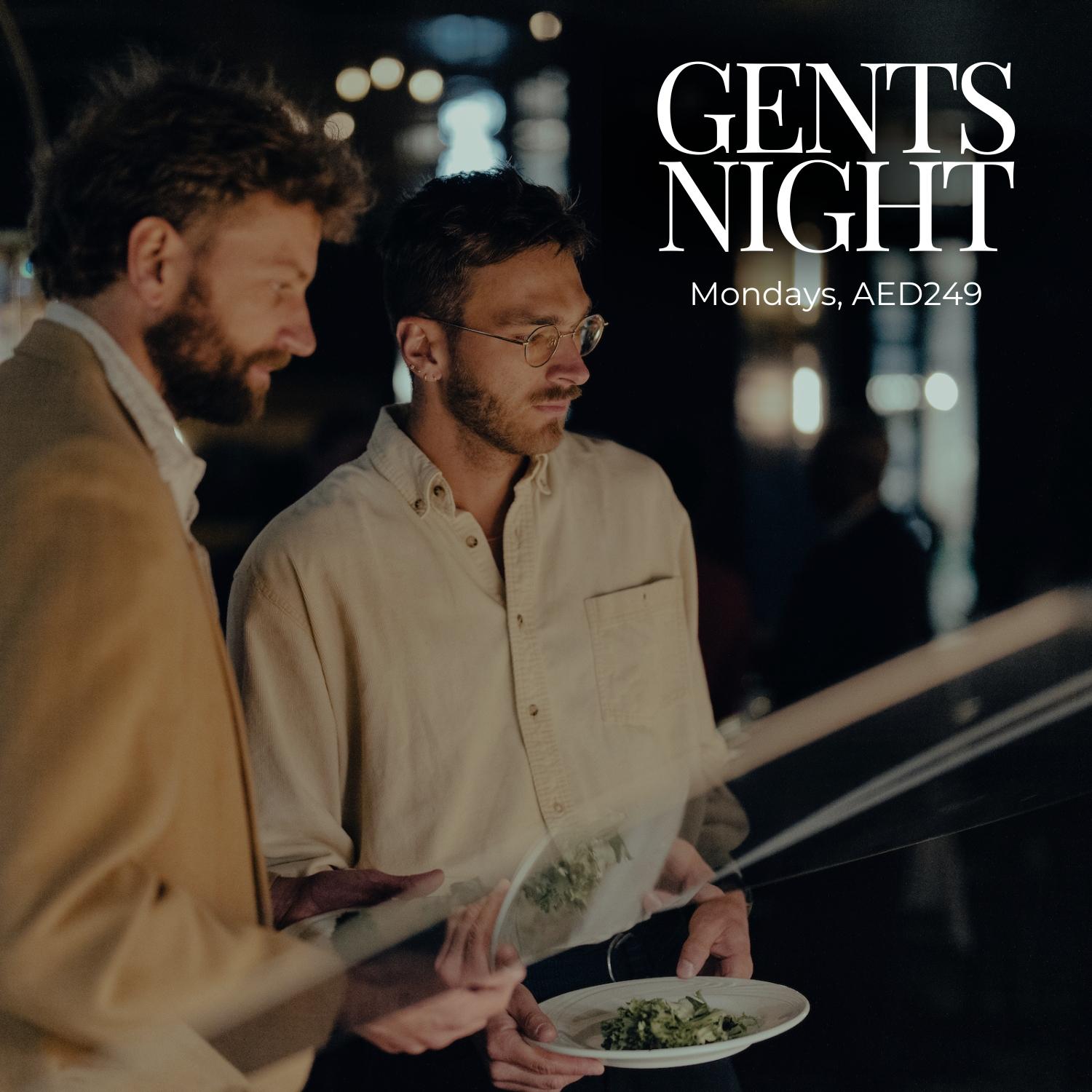  Monday’s Gents Night