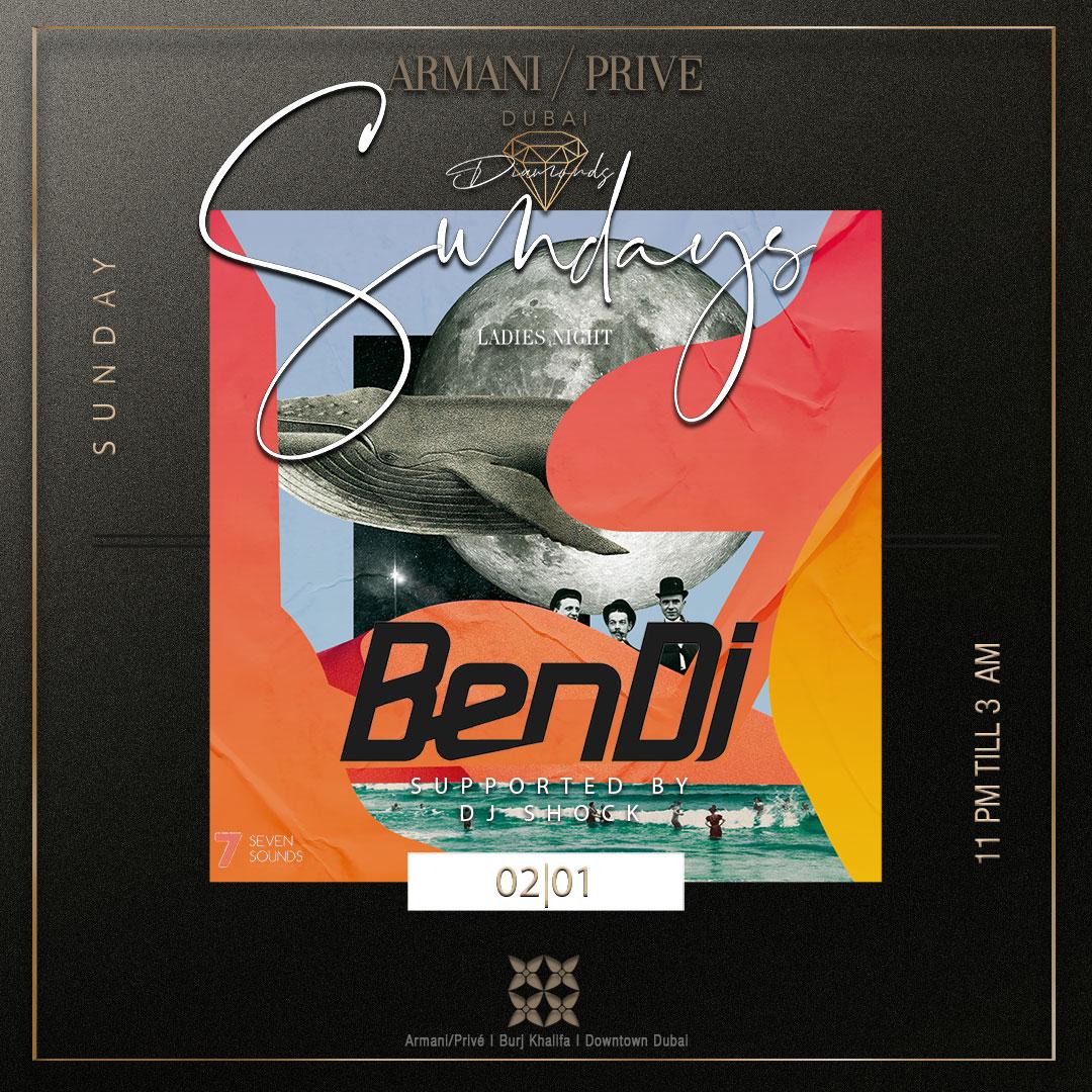 ARMANI/PRIVĒ | Diamond Sundays Urban Night Present DJ Ben
