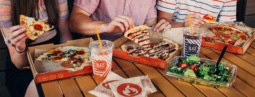 Blaze clearance pizza hours