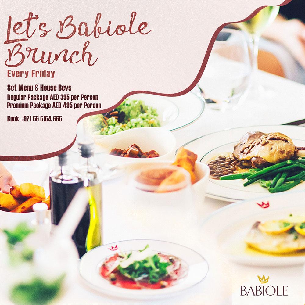 Let's Babiole Brunch