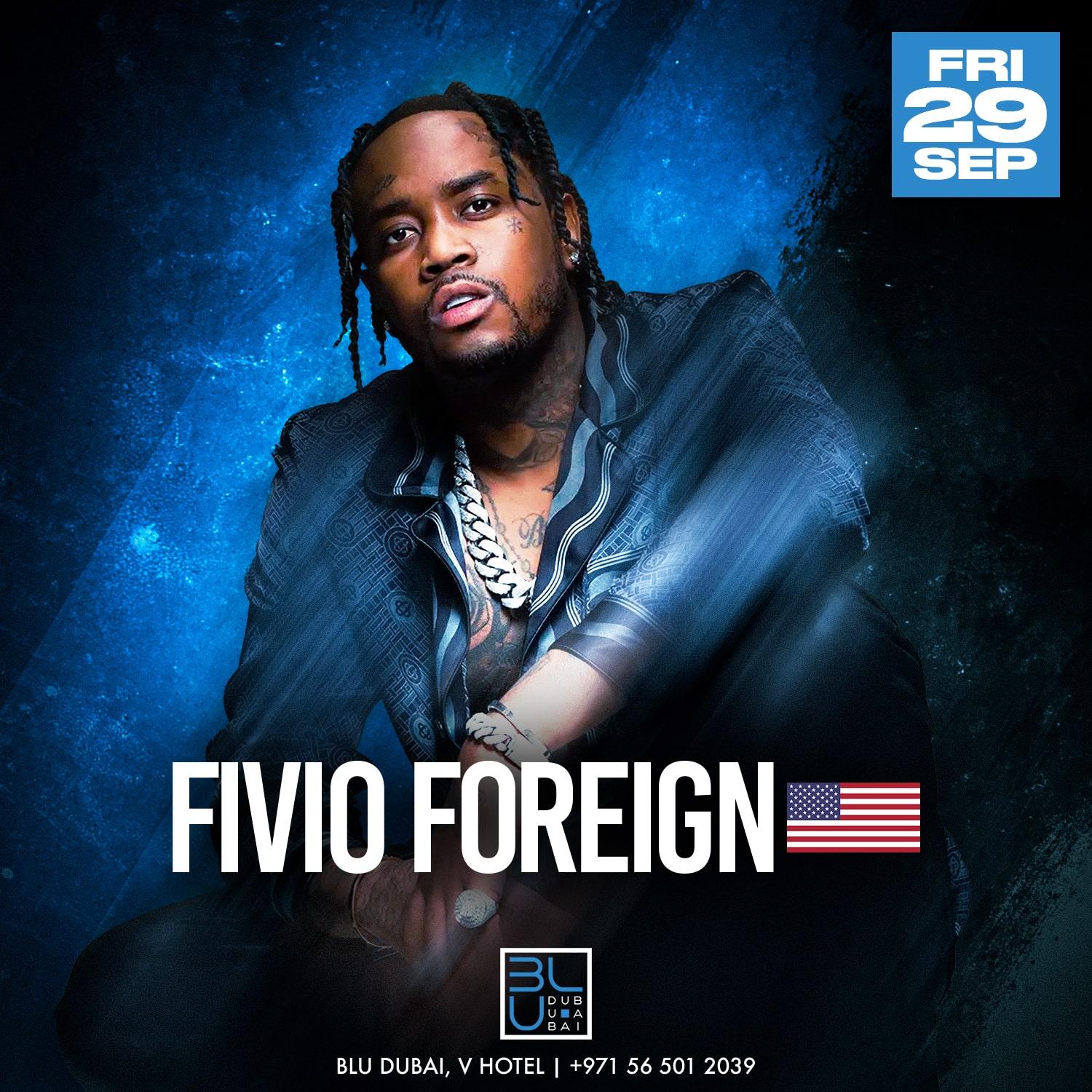 Fivio Foreign LIVE | 29.09.2023 | BLU Dubai