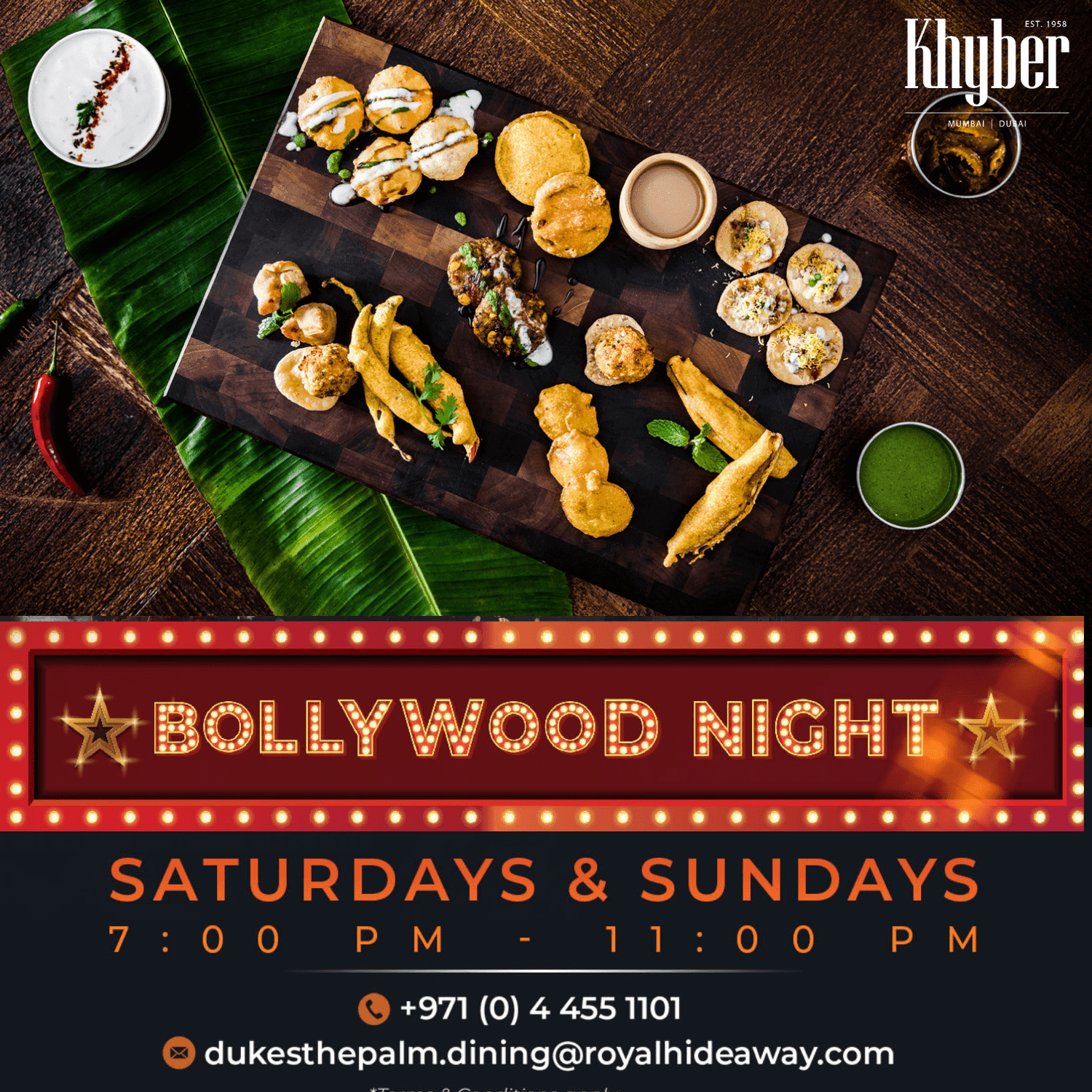 Khyber Bollywood Night