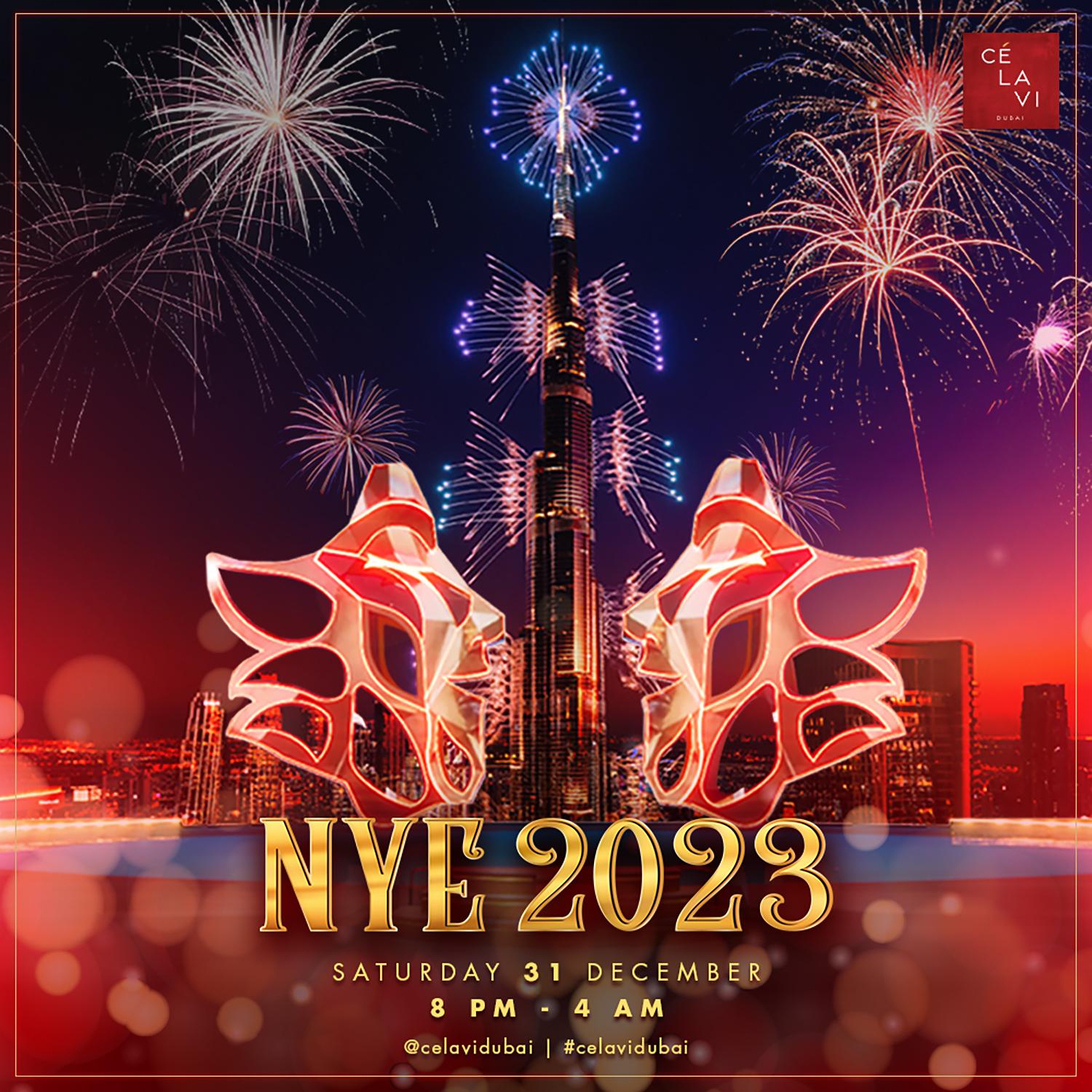 NYE 2023 at CÉ LA VI 