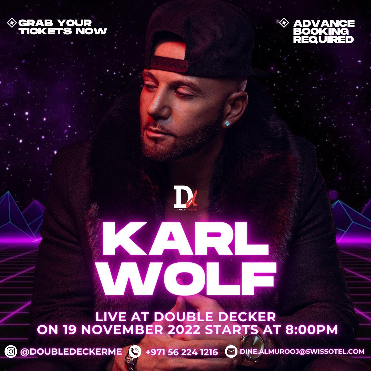 Karl Wolf at Double Decker